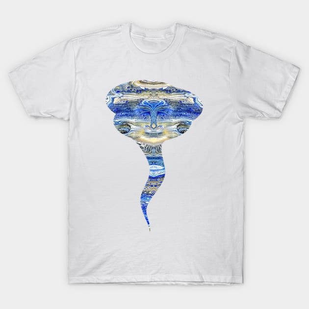 Face Tornado T-Shirt by Klssaginaw